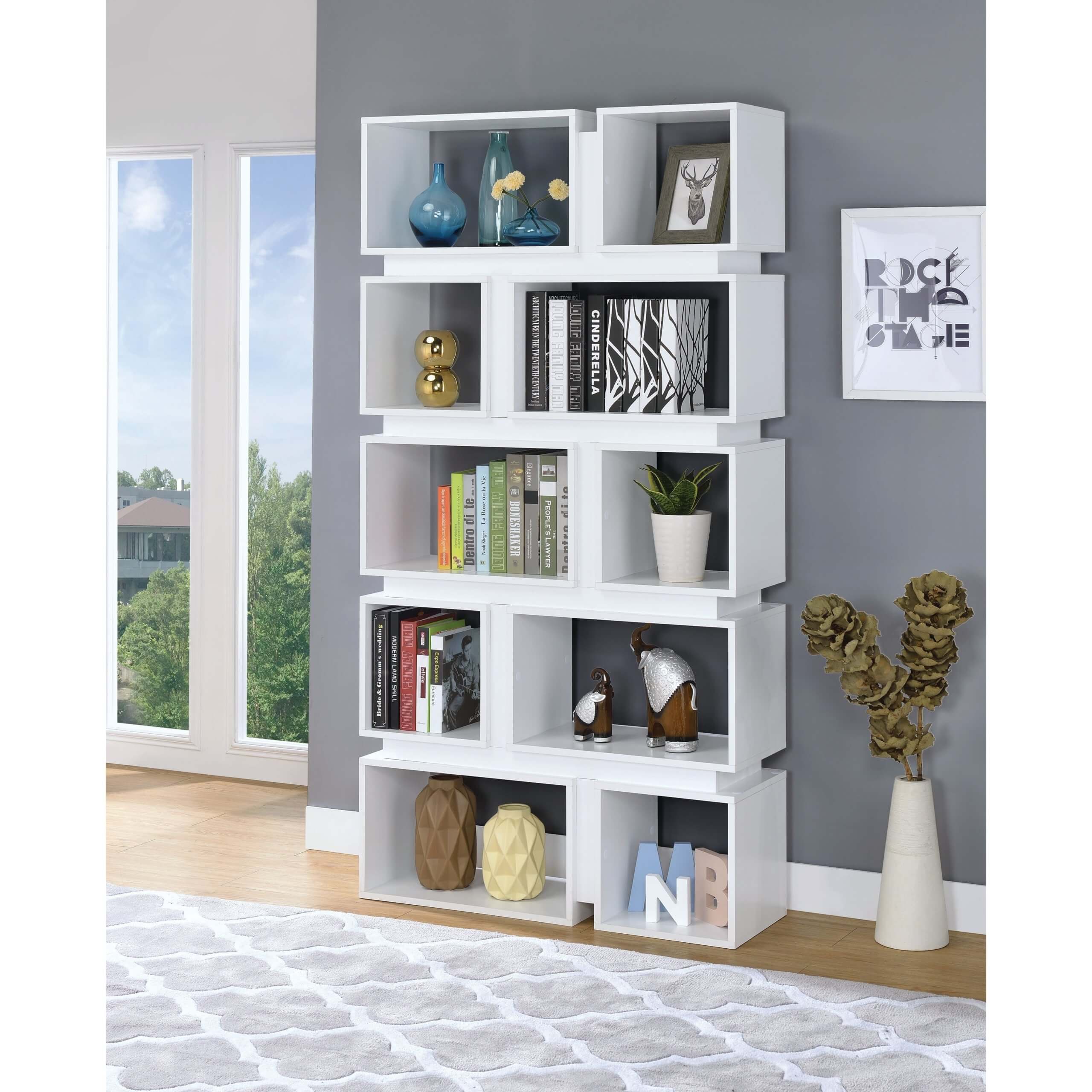 طراحی قفسه کتاب کتابخانه12
